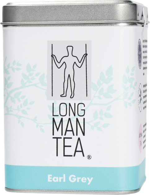 Чай розсипний Long Man Tea Earl Grey в банці 120 г (5903299988095) - зображення 1