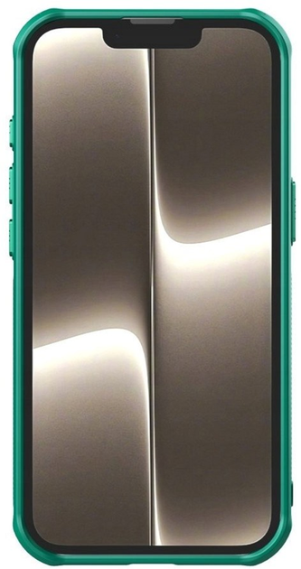 Etui Nillkin Iceblade Prop Magnetic z oslona na aparat i podstawka na Apple iPhone 16e Green (6902048296374) - obraz 3