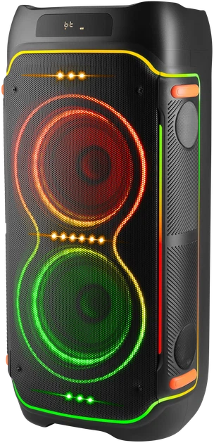 Портативная колонка Defender Boomer 200 Party Speaker 200W RGB Black (4714033652018) - Фото 1 Портативная колонка Defender Boomer 200 Party Speaker 200W RGB Black (4714033652018) - изображение 1
