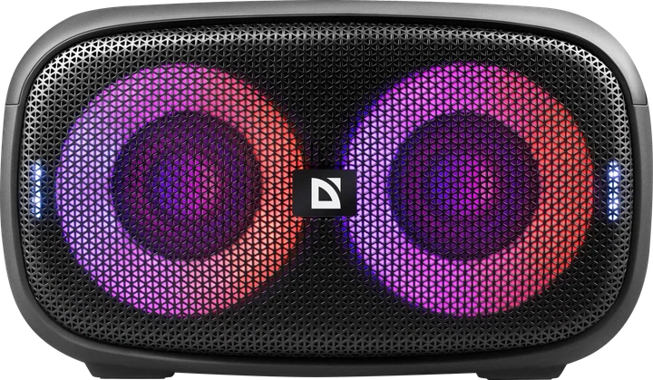 Głośnik przenośny Defender Q5 20W RGB 65305 Black (4745090820218) - obraz 2