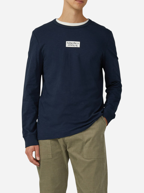 Longsleeve męski s.Oliver 10.3.11.12.130.2169274-59D1 L Granatowy (4099978181077) - obraz 1