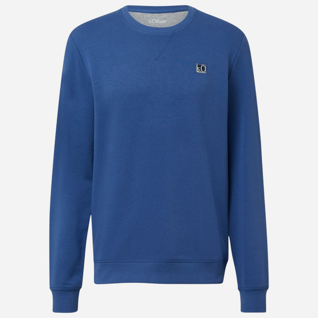 Longsleeve męski s.Oliver 10.3.11.14.140.2169278-5527 L Niebieski (4099978178183) - obraz 1