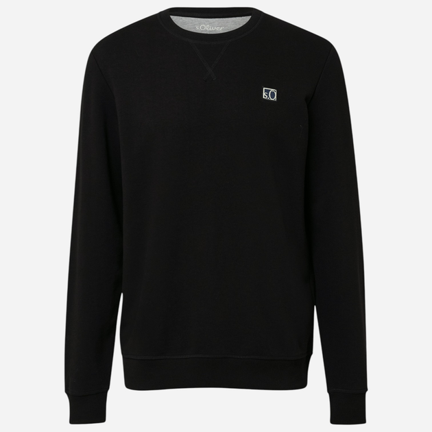 Longsleeve męski s.Oliver 10.3.11.14.140.2169278-9999 2XL Czarny (4099978178923) - obraz 1