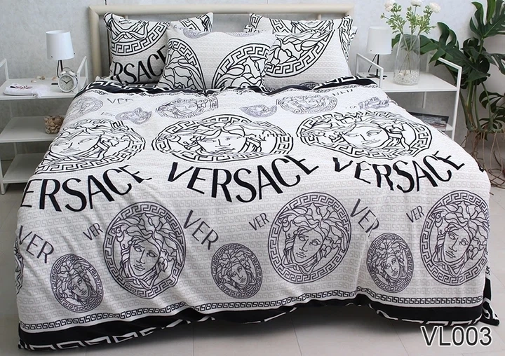 Плед велсофт TAG Tekstil VL003 Версаче (Versace) 160x220 см - Фото 1 Плед велсофт TAG Tekstil VL003 Версаче (Versace) 160x220 см - зображення 1