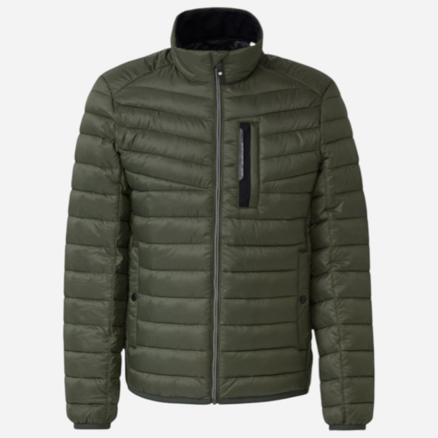 Kurtka jesienna męska pikowana s.Oliver 10.3.11.16.160.2167439-7938 XL Khaki (4099978168047) - obraz 1