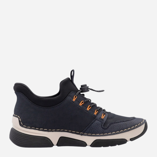 Sneakersy damskie Rieker 45963-14 38 (5UK) Ciemnogranatowe (4061811543625) - obraz 3