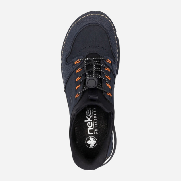 Sneakersy damskie Rieker 45963-14 37 (4UK) Ciemnogranatowe (4061811543618) - obraz 7