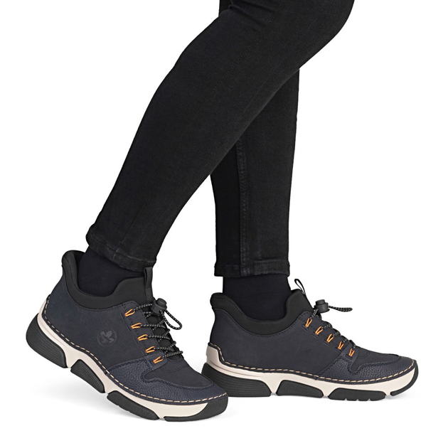 Sneakersy damskie Rieker 45963-14 41 (7.5UK) Ciemnogranatowe (4061811543656) - obraz 2