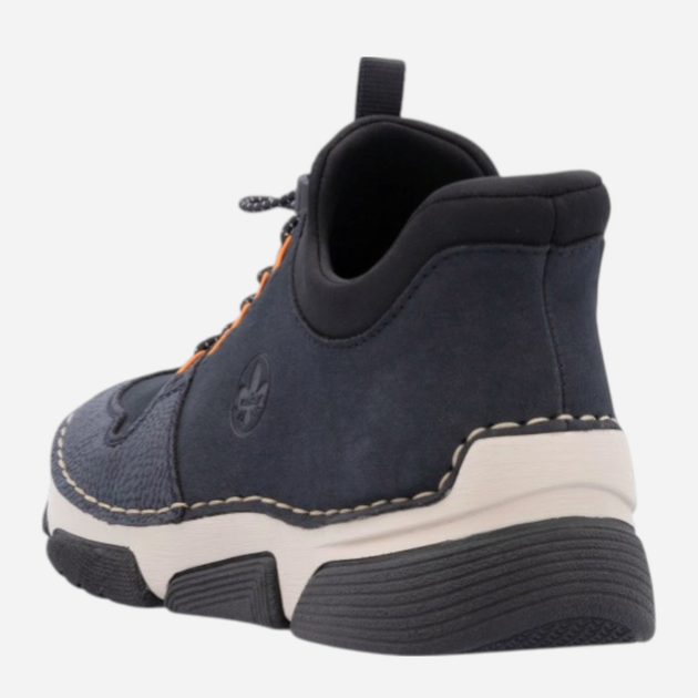 Sneakersy damskie Rieker 45963-14 39 (6UK) Ciemnogranatowe (4061811543632) - obraz 6