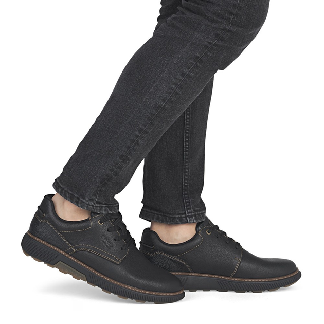 Чоловічі туфлі Rieker B3313-00 45 (10.5UK) Чорні (4061811554225) - зображення 2