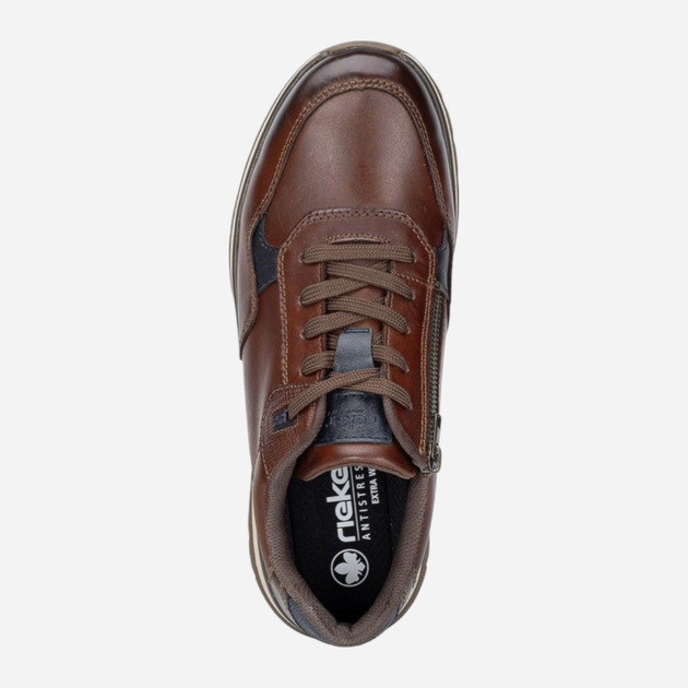 Półbuty męskie Rieker B9301-25 44 (9.5UK) Brązowe (4061811486519) - obraz 6