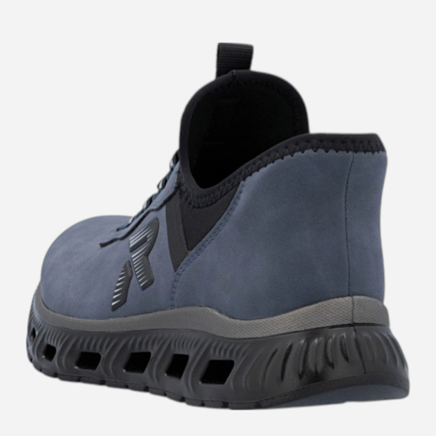 Sneakersy damskie Rieker M6065-12 36 (3.5UK) Niebieskie (4061811449897) - obraz 6