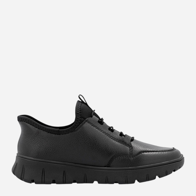 Sneakersy damskie skórzane Rieker N1357-00 36 (3.5UK) Czarne (4061811478910) - obraz 3
