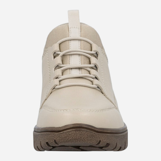 Sneakersy damskie skórzane Rieker N1357-60 37 (4UK) Beżowe (4061811516452) - obraz 5