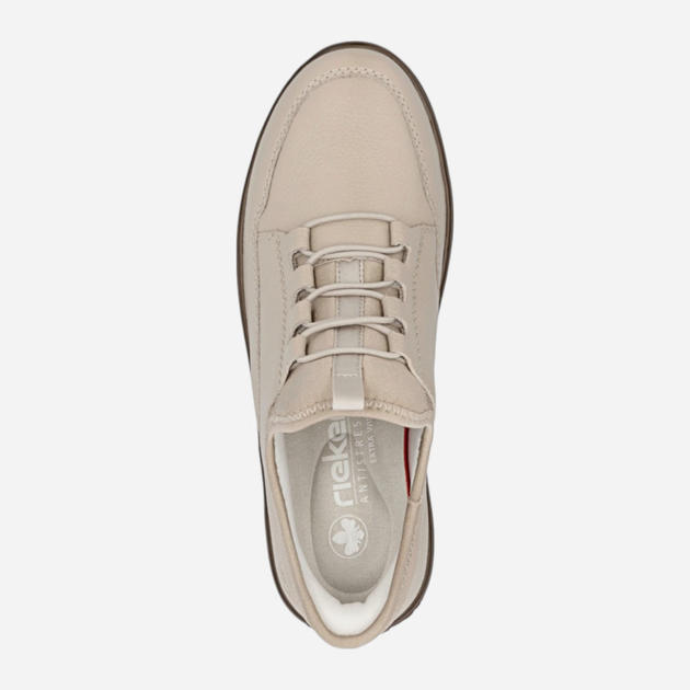 Sneakersy damskie skórzane Rieker N1357-60 37 (4UK) Beżowe (4061811516452) - obraz 7