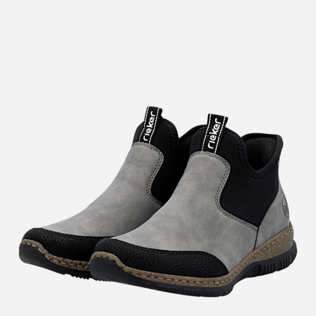 Sztyblety damskie Rieker N3280-42 36 (3.5UK) Szare (4061811586318) - obraz 4
