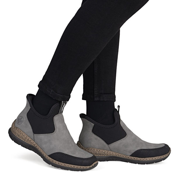 Sztyblety damskie Rieker N3280-42 40 (6.5UK) Szare (4061811586356) - obraz 2
