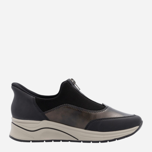 Sneakersy damskie Rieker N9553-25 38 (5UK) Brązowe (4061811591251) - obraz 3