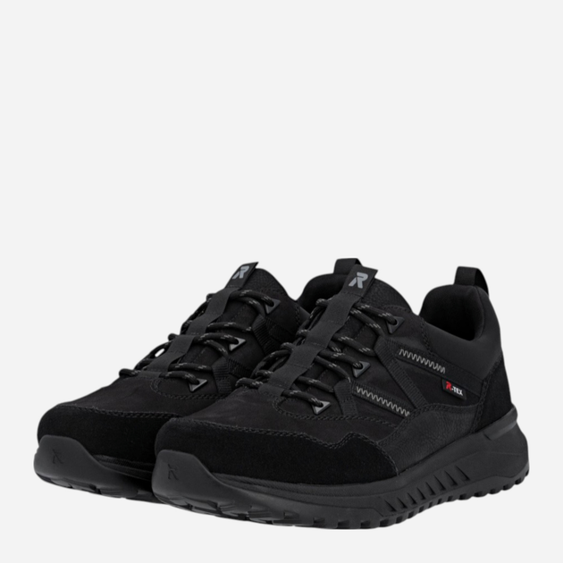 Sneakersy męskie z membraną Rieker U0104-00 43 (9UK) Czarne (4061811477708) - obraz 2
