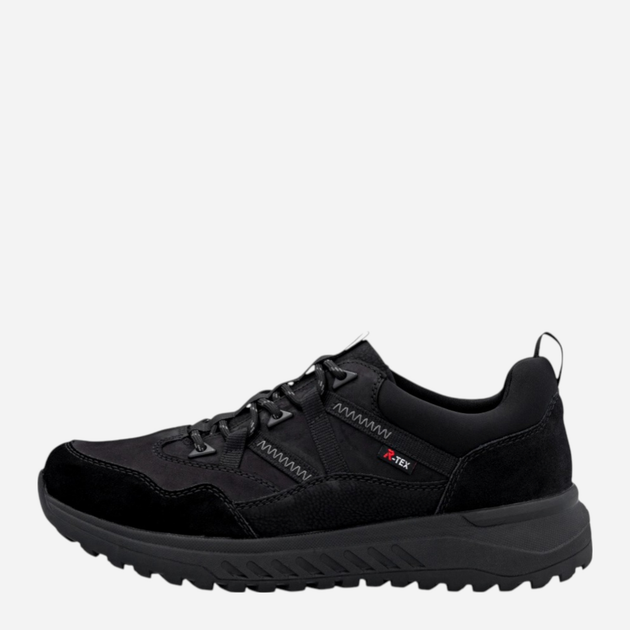 Sneakersy męskie z membraną Rieker U0104-00 47 (12UK) Czarne (4061811477746) - obraz 1