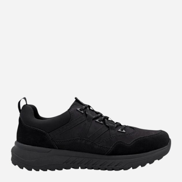 Sneakersy męskie z membraną Rieker U0104-00 43 (9UK) Czarne (4061811477708) - obraz 3