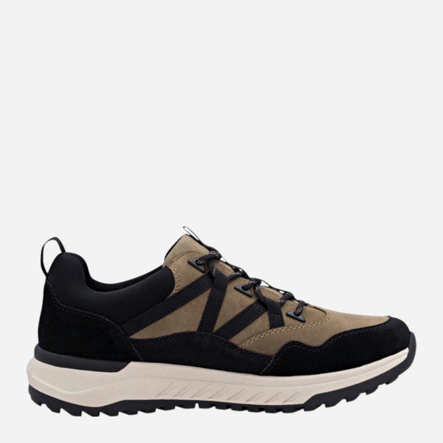 Sneakersy męskie z membraną Rieker U0104-20 42 (8UK) Beżowe (4061811477784) - obraz 3
