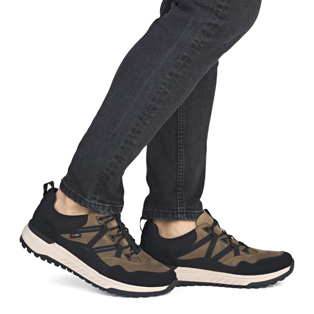 Sneakersy męskie z membraną Rieker U0104-20 44 (9.5UK) Beżowe (4061811477807) - obraz 2