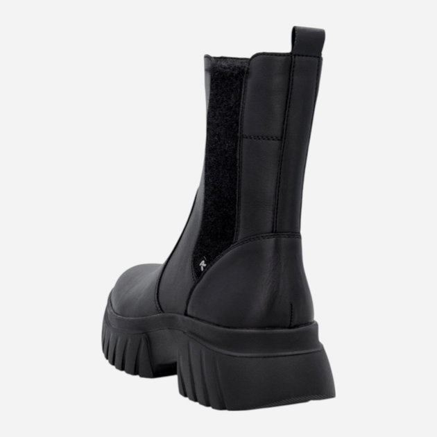 Жіночі челсі високі Rieker W1876-00 37 (4UK) Чорні (4061811470167) - зображення 6