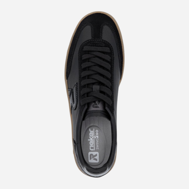 Sneakersy damskie skórzane Rieker W2200-03 37 (4UK) Czarne (4061811586493) - obraz 7