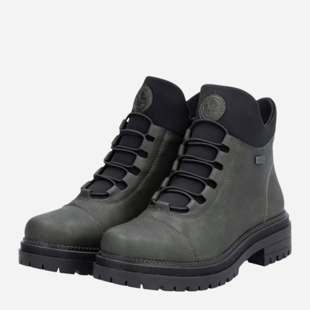 Жіночі черевики високі Rieker Y3163-54 36 (3.5UK) Хакі (4061811737284) - зображення 4