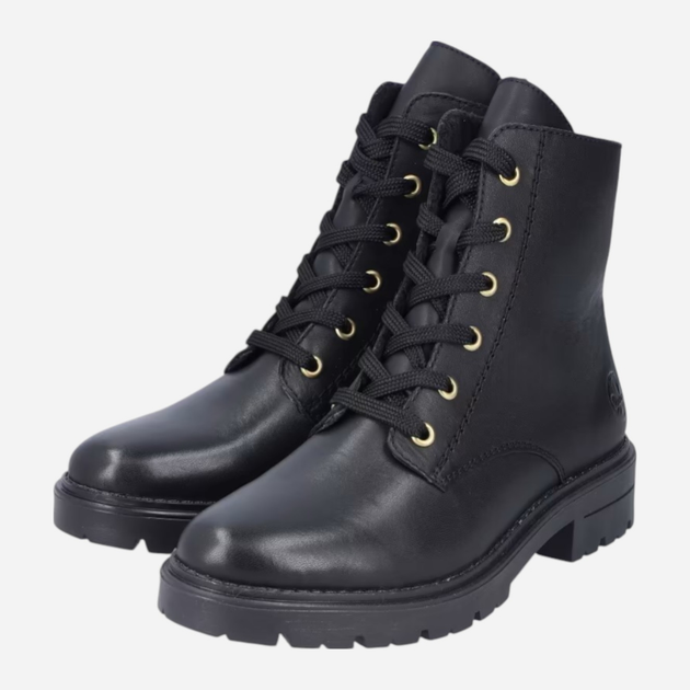 Жіночі черевики високі Rieker Z2841-00 40 (6.5UK) Чорні (4061811040759) - зображення 4