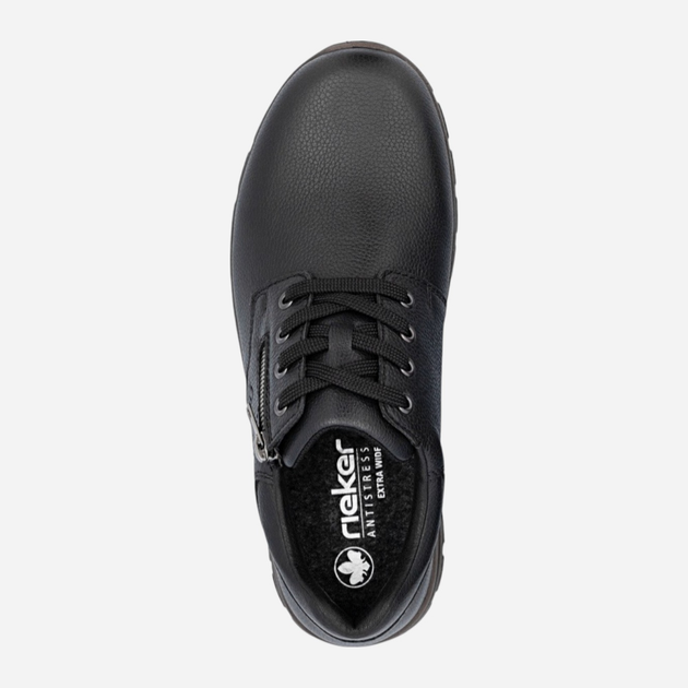 Чоловічі туфлі Rieker 03604-00 45 (10.5UK) Чорні (4061811473076) - зображення 8