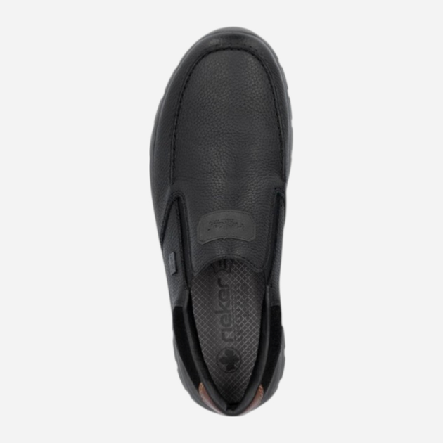 Чоловічі туфлі Rieker 03651-00 47 (12UK) Чорні (4061811380404) - зображення 9