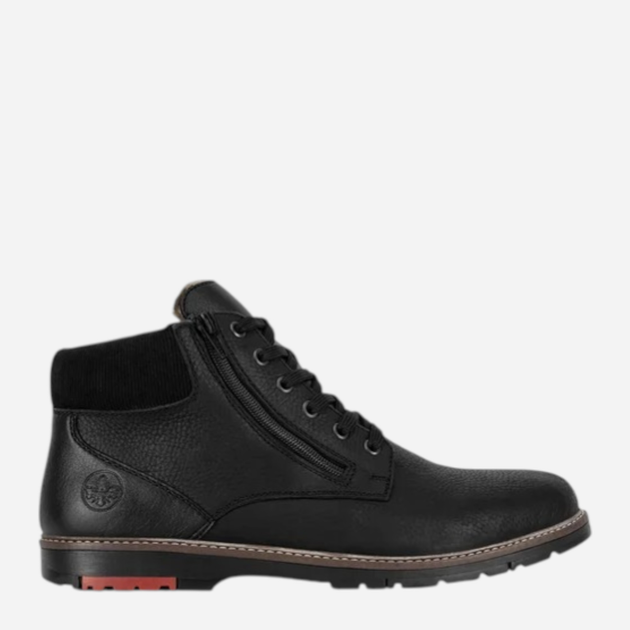 Чоловічі черевики Rieker 10503-00 46 (11UK) Чорні (4061811661763) - зображення 1