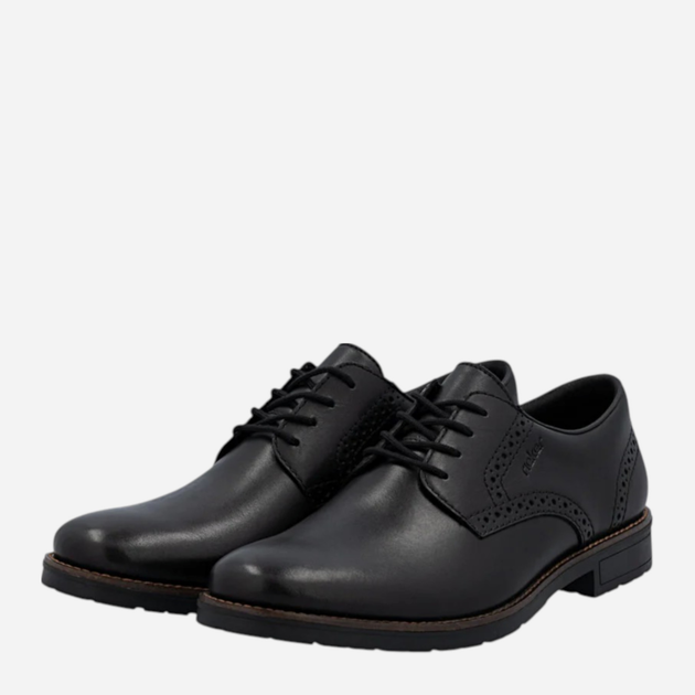 Чоловічі дербі Rieker 14642-00 46 (11UK) Чорні (4061811473823) - зображення 3