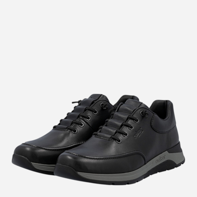 Чоловічі туфлі Rieker 39658-00 45 (10.5UK) Чорні (4061811511853) - зображення 3