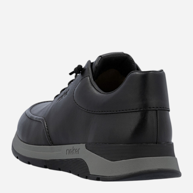 Чоловічі туфлі Rieker 39658-00 45 (10.5UK) Чорні (4061811511853) - зображення 7