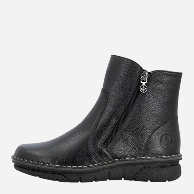 Жіночі черевики низькі Rieker 73365-00 37 (4UK) Чорні (4061811570690) - зображення 1