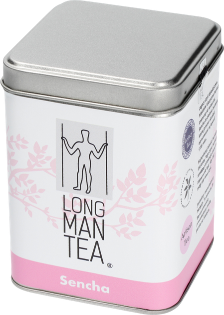 Чай розсипний Long Man Tea Sencha в банці 120 г (5903299988194) - зображення 2