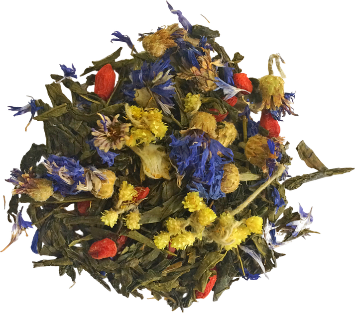 Herbata sypana Long Man Tea Sencha Goji w puszce 120 g (5903299988101) - obraz 6