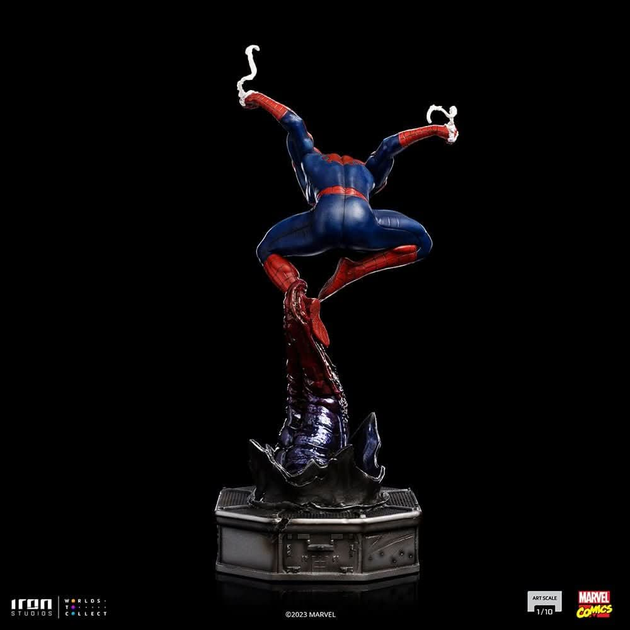 Figurka Iron Studios Marvel Comics  Spider-Man Scale 1/10 28 cm (0618231953592) - obraz 6