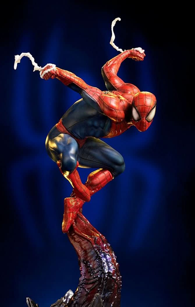 Figurka Iron Studios Marvel Comics  Spider-Man Scale 1/10 28 cm (0618231953592) - obraz 9