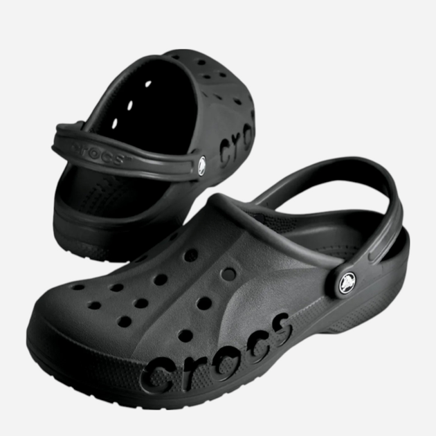 Чоловічі крокси Crocs Baya 10126-001 48-49 Чорні (883503153363) - зображення 2