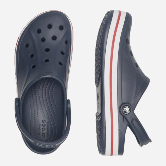 Chodaki męskie Crocs Bayaband Clog 205089-4CC 43-44 Ciemnogranatowe (887350620559) - obraz 4