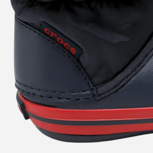 Śniegowce chłopięce ocieplane Crocs Winter Puff Boot 14613-485 33-34 Ciemnogranatowe (883503940987) - obraz 5