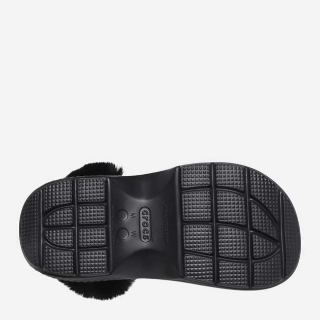 Chodaki damskie ocieplane Crocs Stomp Lined Clog 208546-001 38-39 Czarne (196265426119) - obraz 7