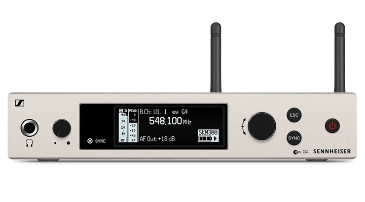 Радіосистема з оголов'ям та передавачем Sennheiser EW 300 G4-HEADMIC1-RC-GW - изображение 6