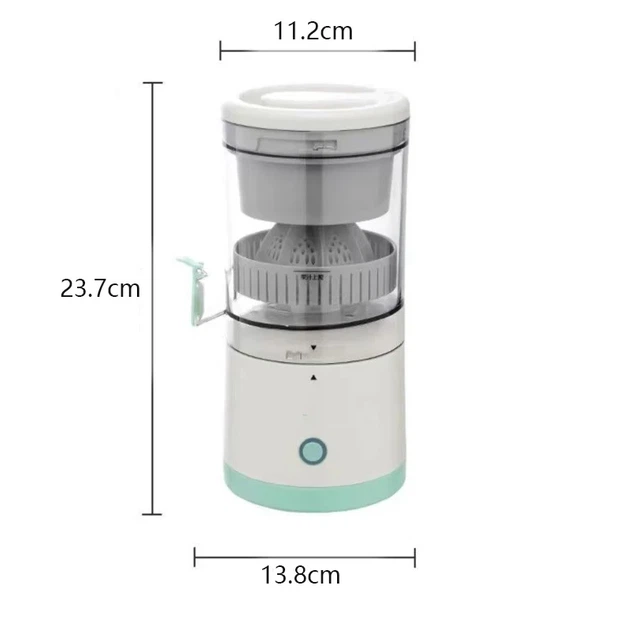 Акумуляторна соковичавниця Citrus Juicer Портативна електронна мінівичавниця для цитрусових і ягід - Фото 5 Акумуляторна соковичавниця Citrus Juicer Портативна електронна мінівичавниця для цитрусових і ягід - зображення 5