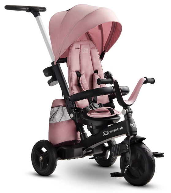Велосипед триколісний Kinderkraft Easytwist Mauvelous Pink (KKRETWIPNK0000) - зображення 2