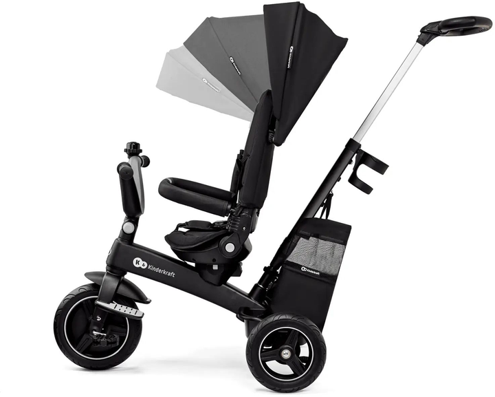 Rowerek trójkołowy Kinderkraft Easytwist Black (KREASY00BLK0000) - obraz 6